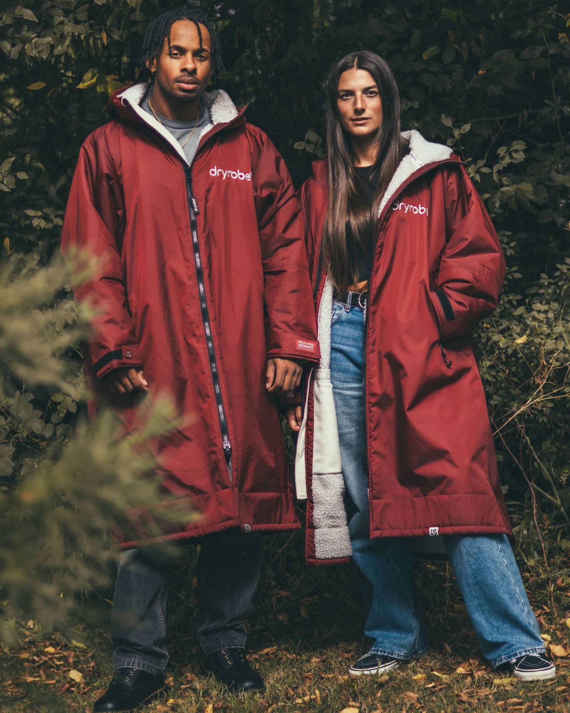 Burgundy Grey Advance Changing Robe