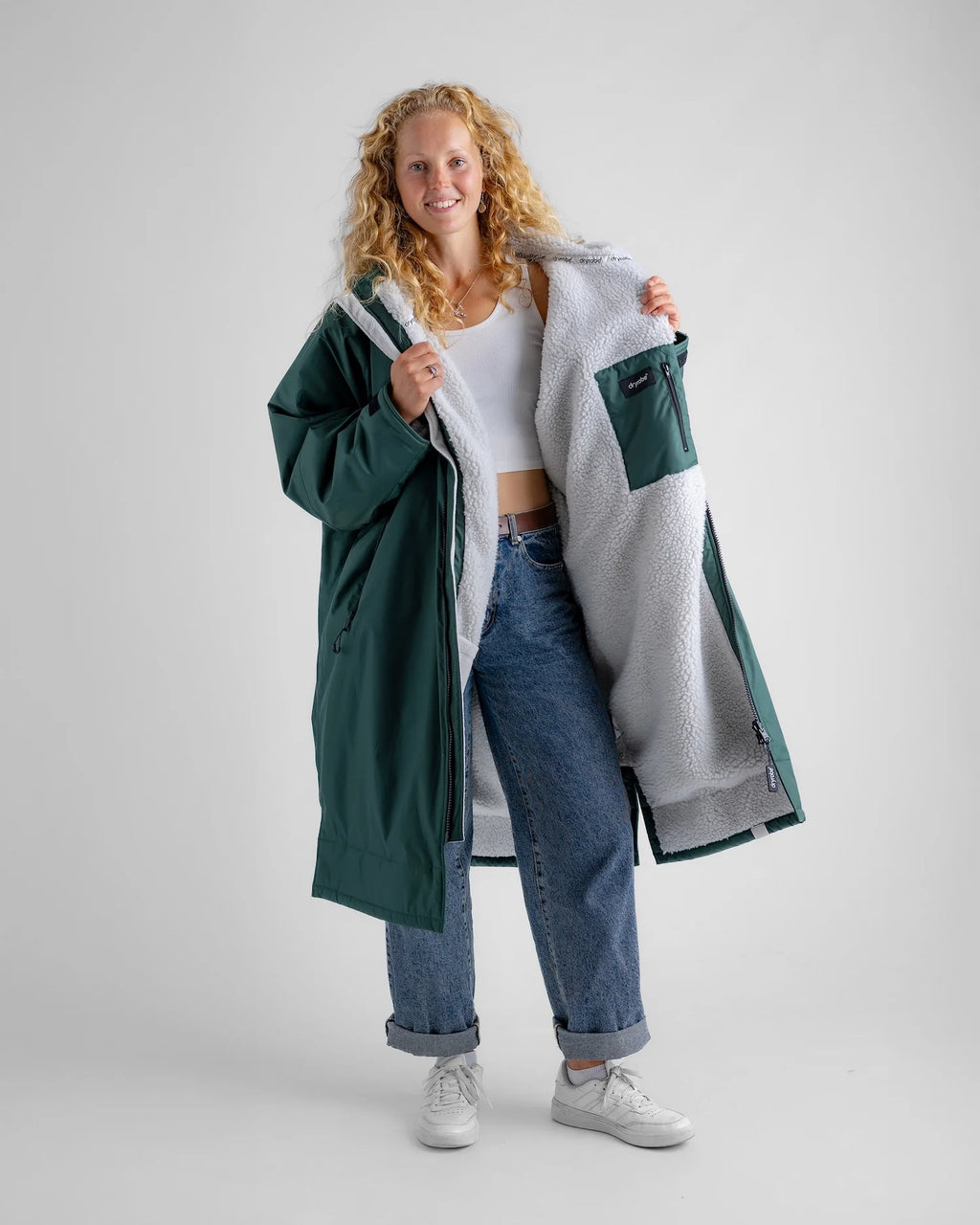 Dark Green Grey Advance Changing Robe
