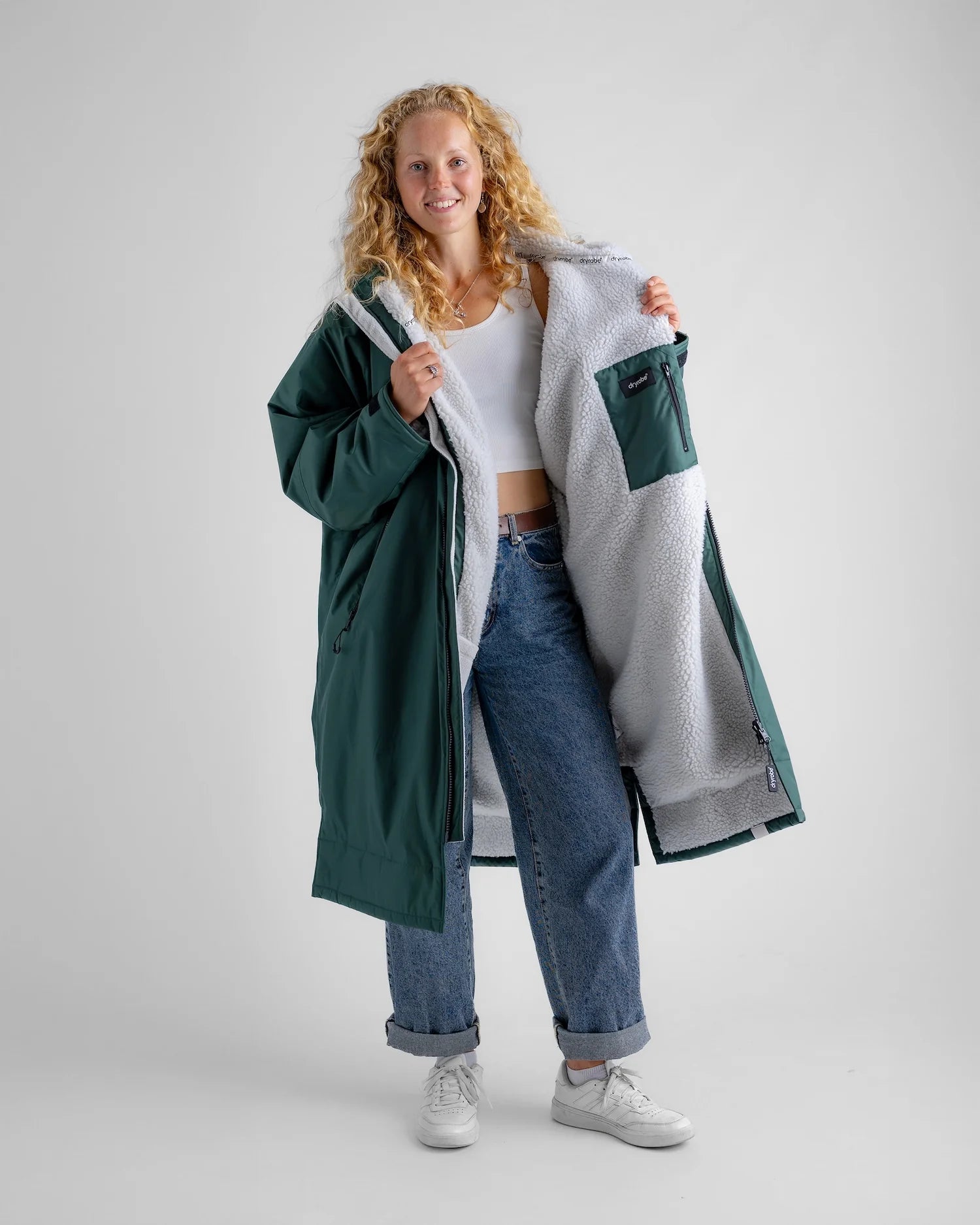 Dark Green Grey Advance Changing Robe