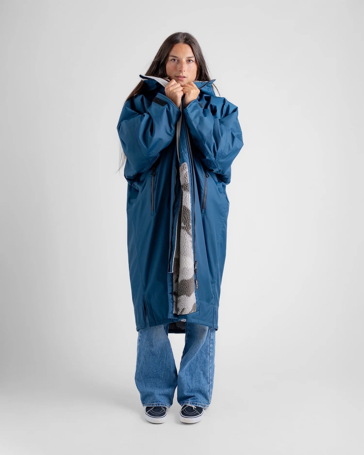 Deep Sea Blue Camo Advance Changing Robe