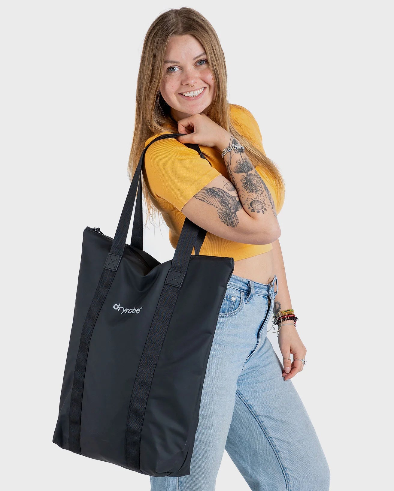 Black Luxury Tote Bag