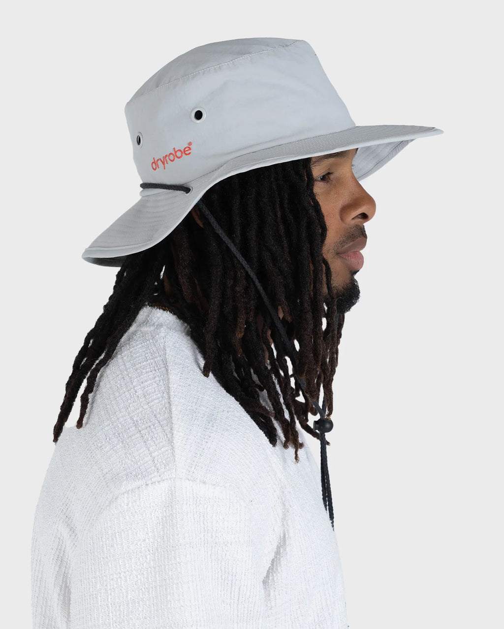 Light Grey Quick Dry Brimmed Hat