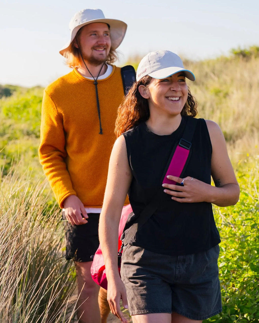 Light Grey Quick Dry Brimmed Hat