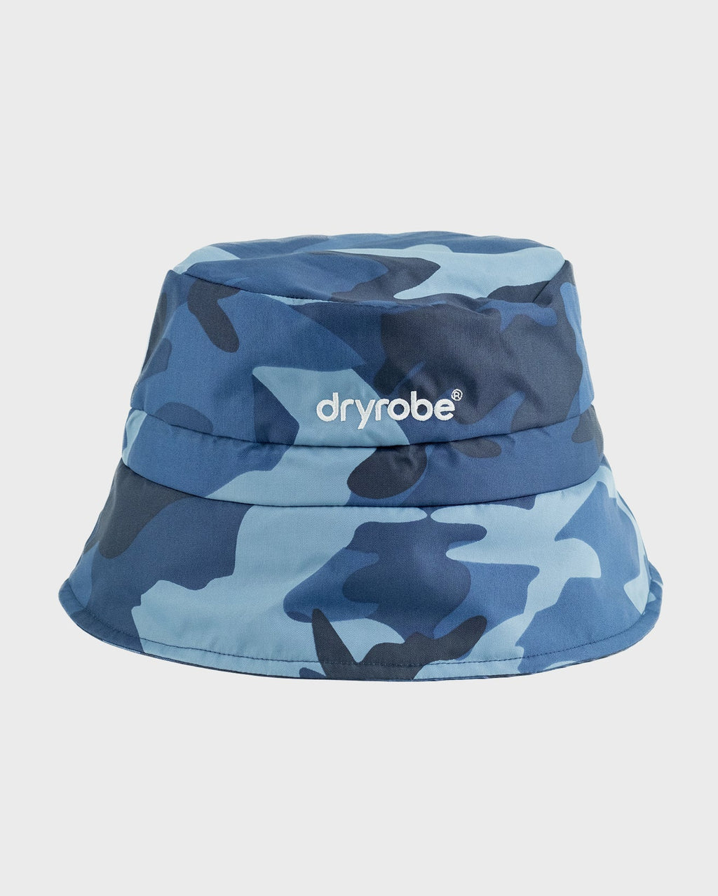 Blue Camo Fleece Lined Bucket Hat