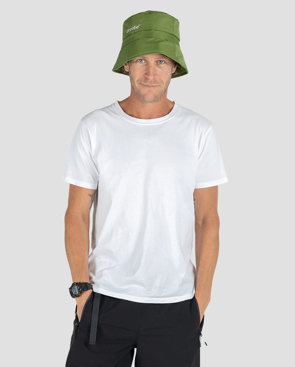 Forest Green Fleece Lined Bucket Hat