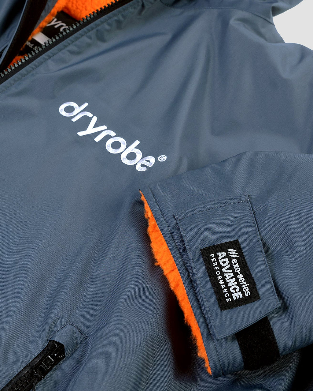 Dark Grey Orange Advance Changing Robe