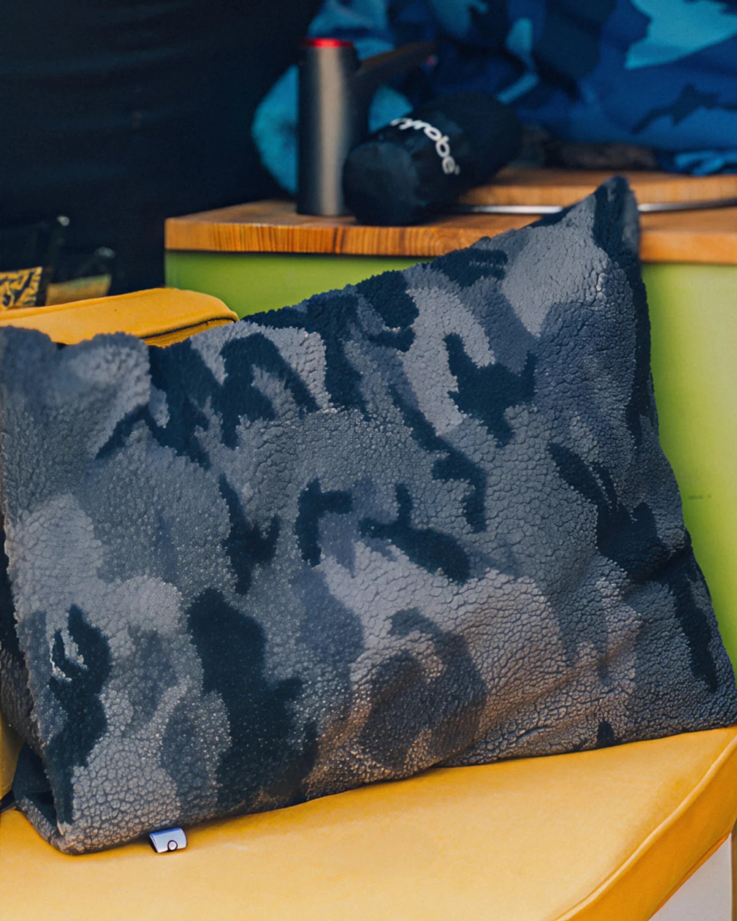 Black Camo Cushion Cover