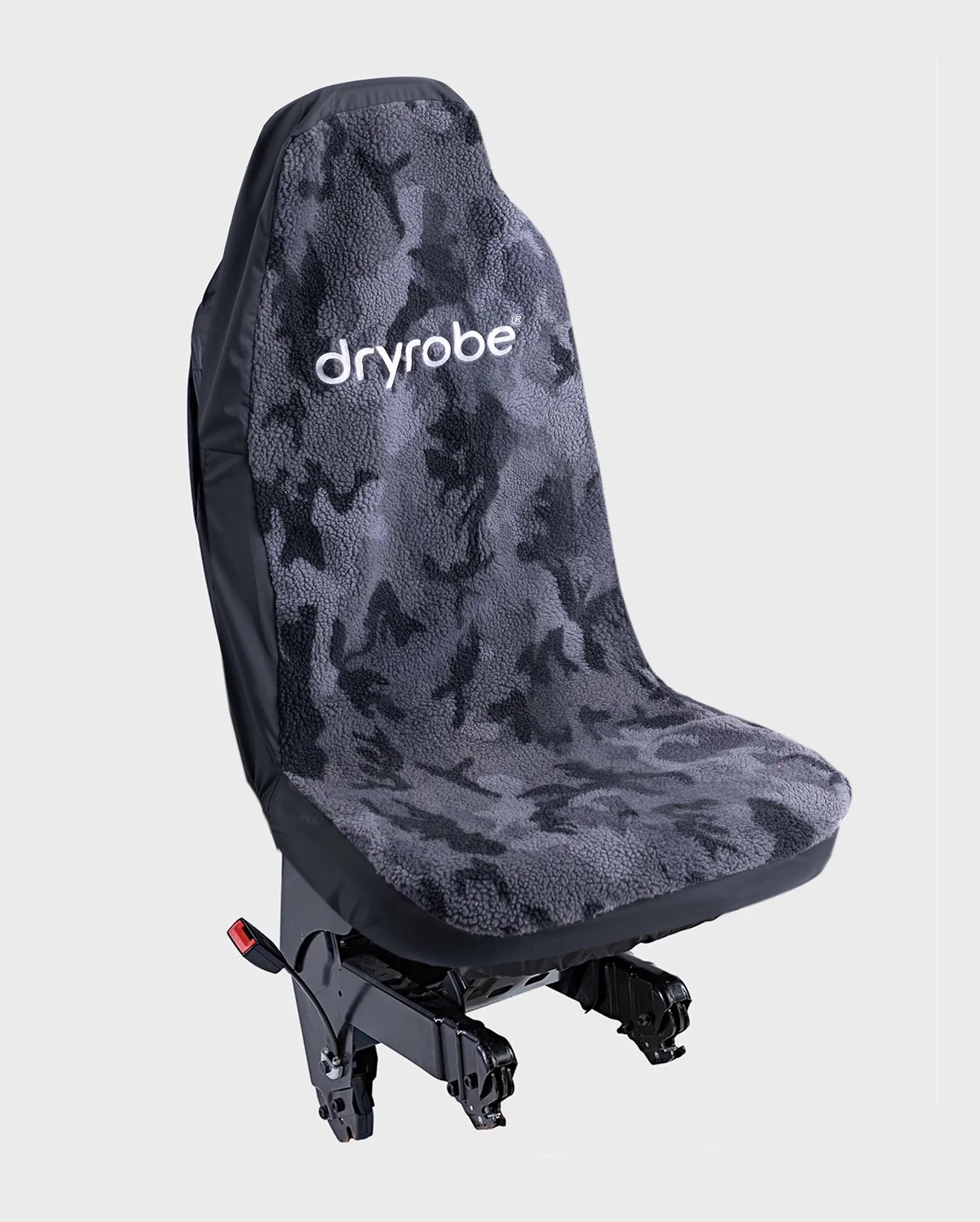 Camo Black Single Car Seat Cover