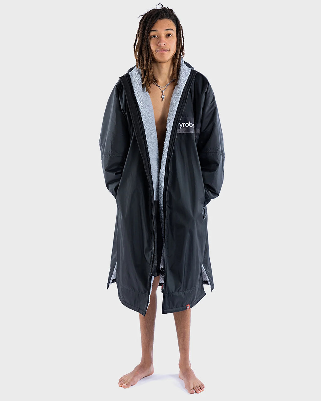 Black Grey Camo Advance Changing Robe - REMIX