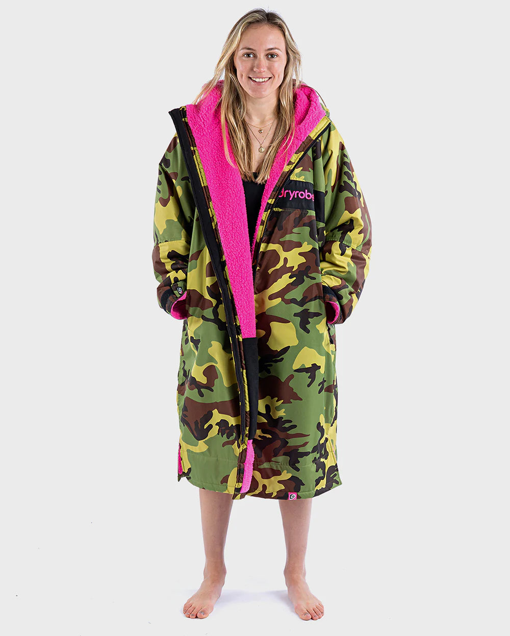 Camo Pink Black Advance Changing Robe - REMIX