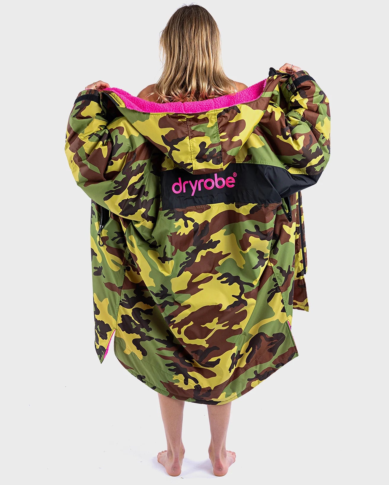 Camo Pink Black Advance Changing Robe - REMIX