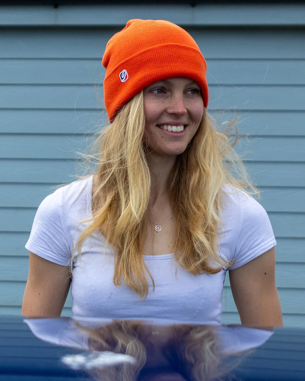 Orange Beanie