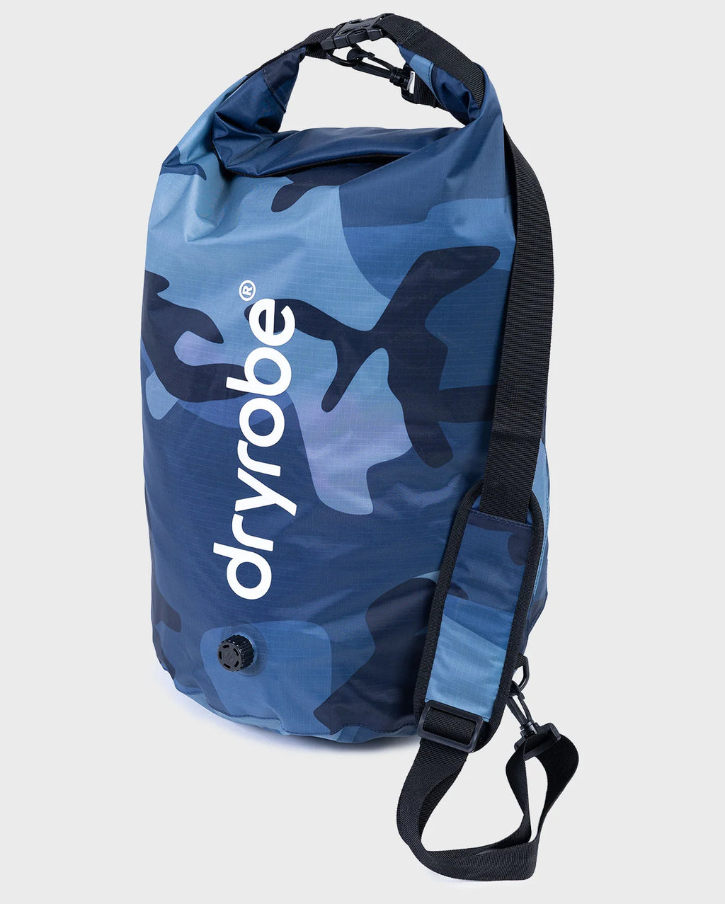 Blue Camo Compression Travel Bag