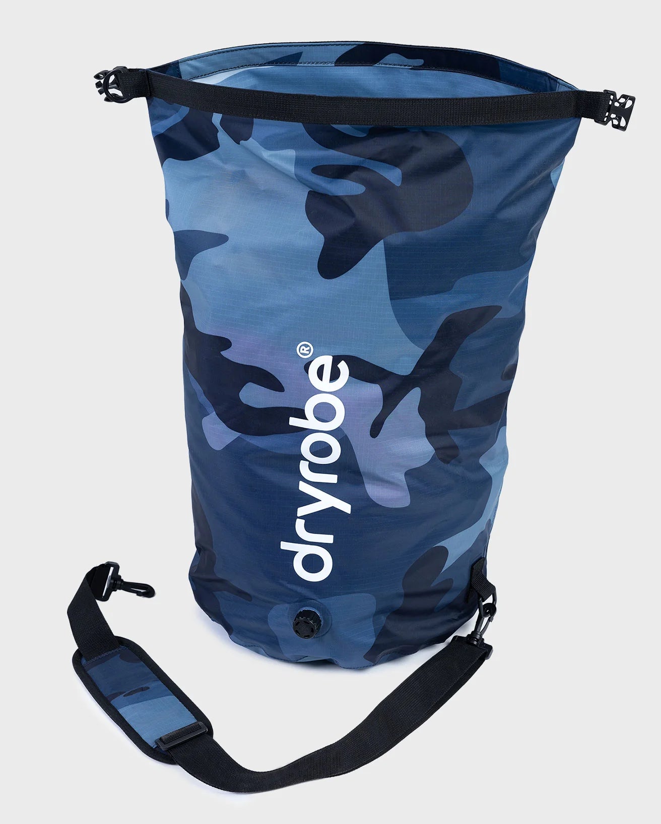 Blue Camo Compression Travel Bag