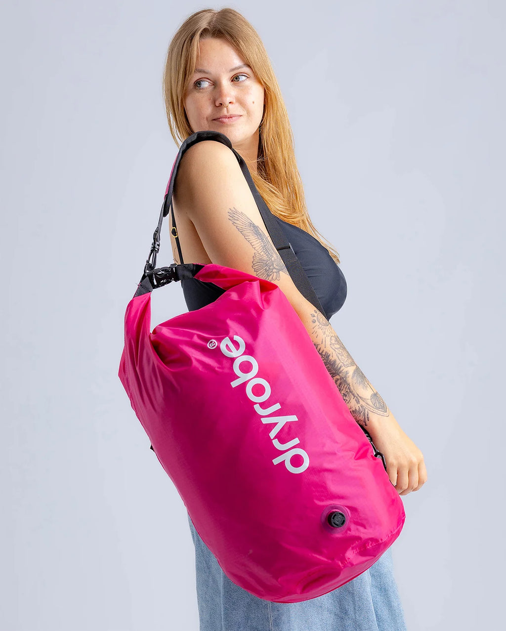 Pink Compression Travel Bag