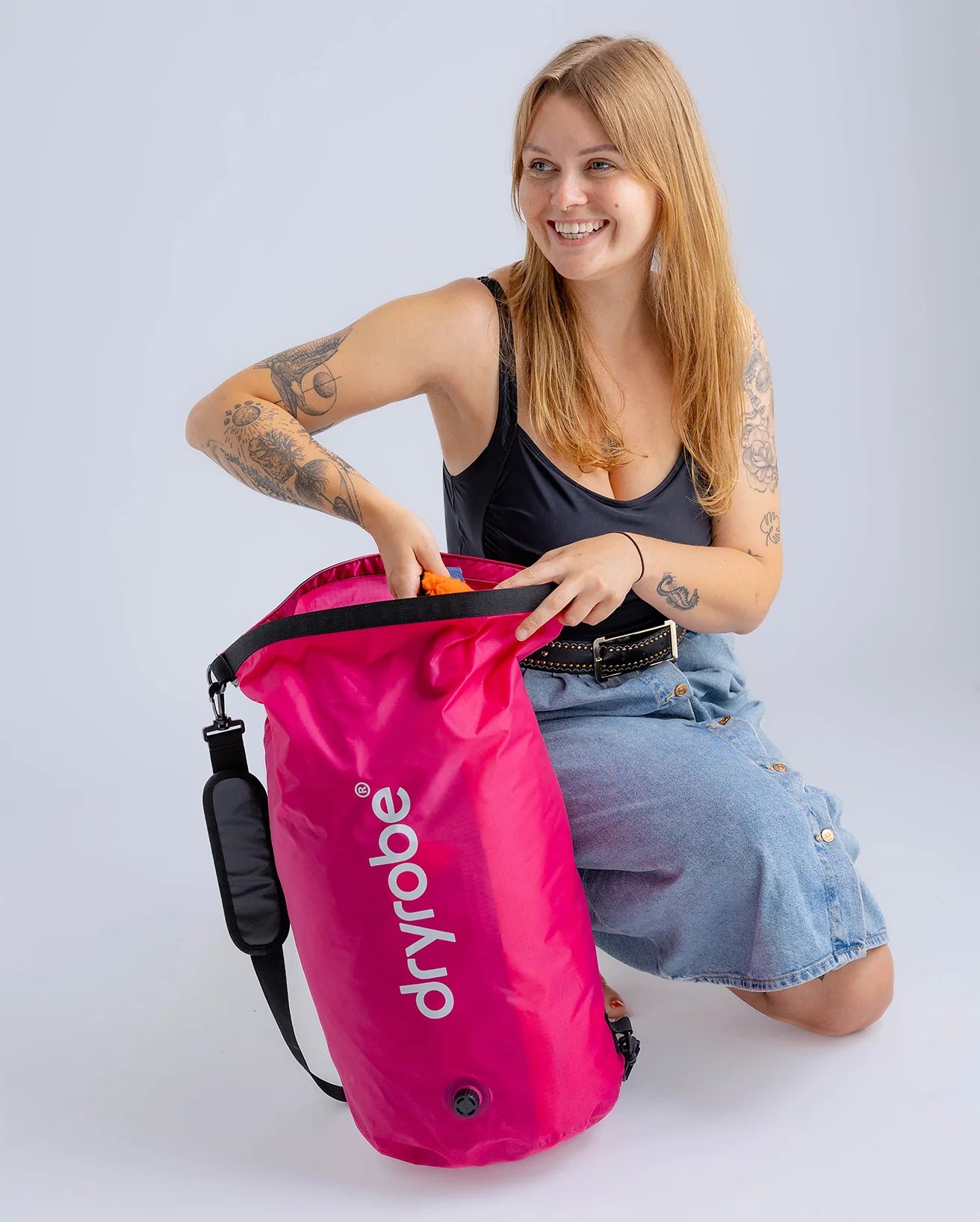 Pink Compression Travel Bag