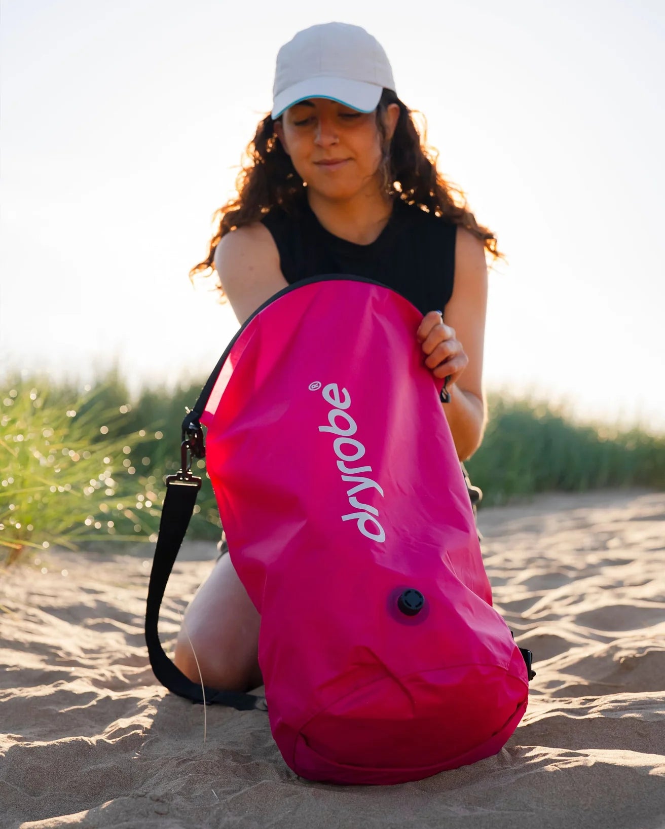 Pink Compression Travel Bag