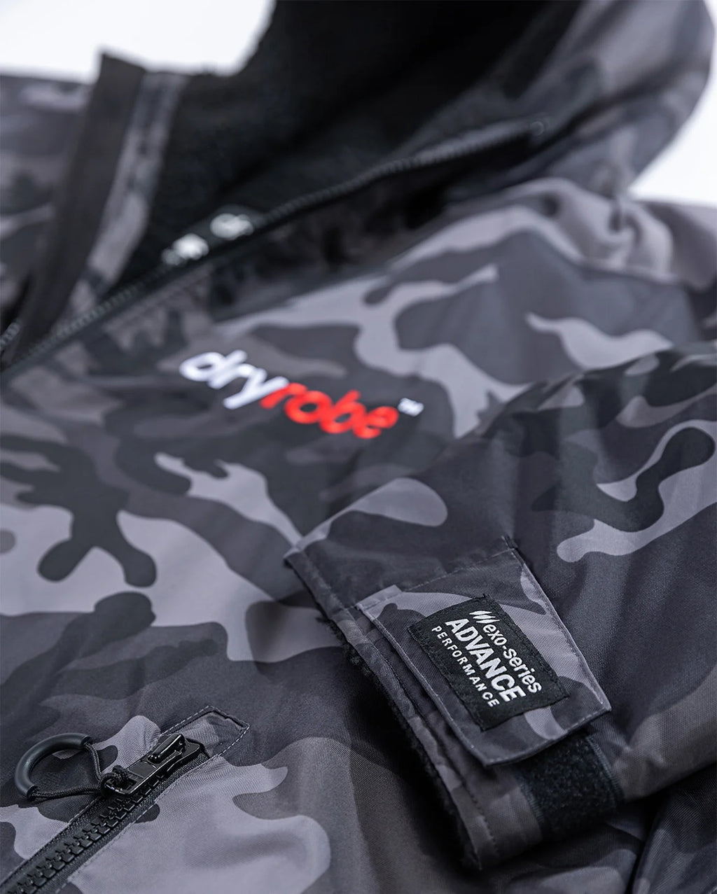 Black Camo Advance Changing Robe
