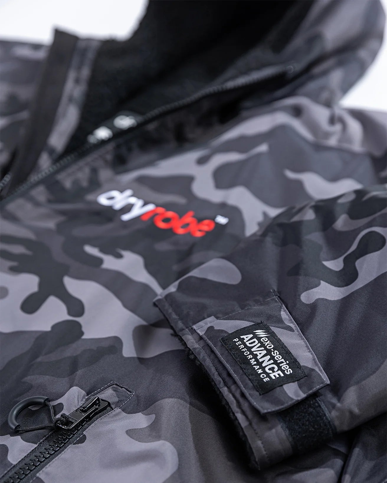 Black Camo Advance Changing Robe