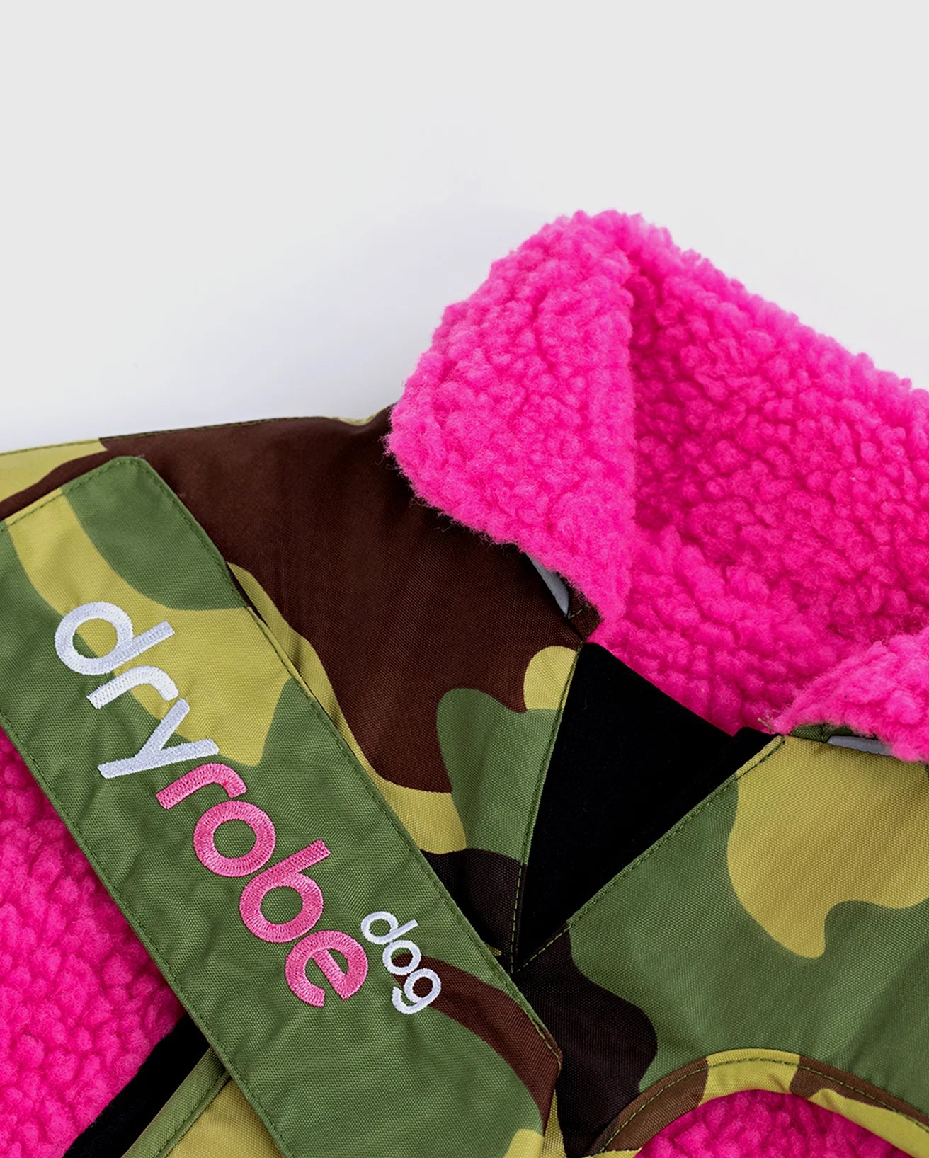 Camo Pink Dog Coat