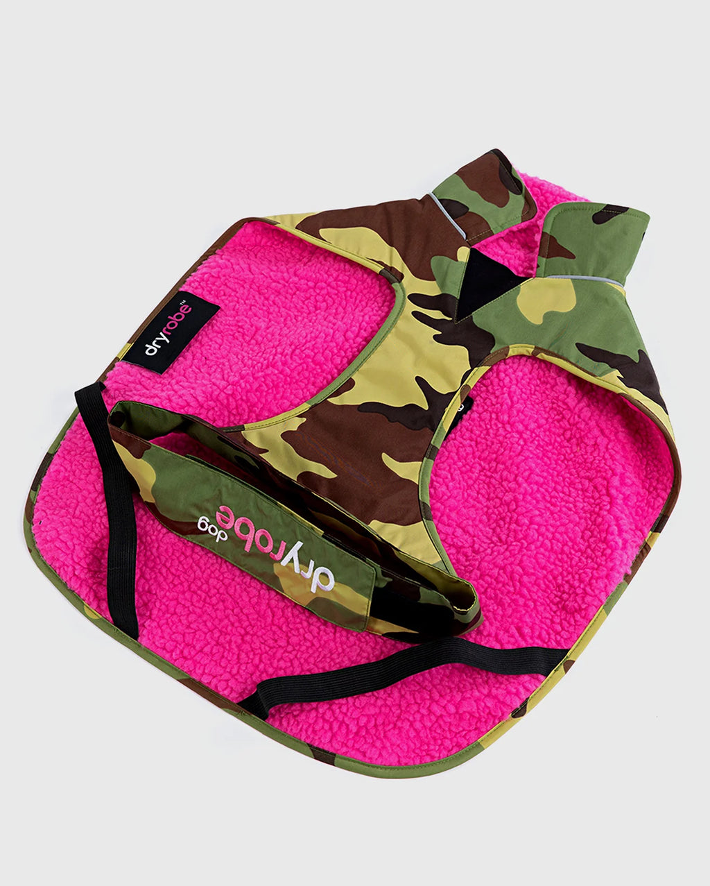 Camo Pink Dog Coat