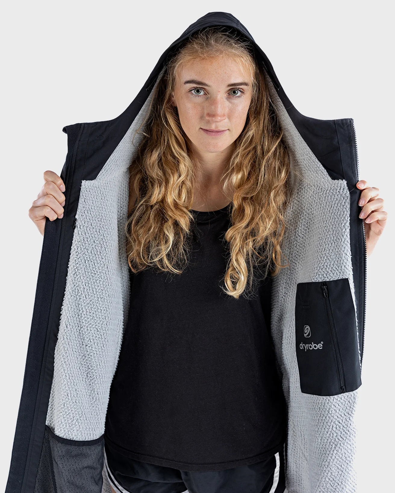 Black Lite Changing Robe