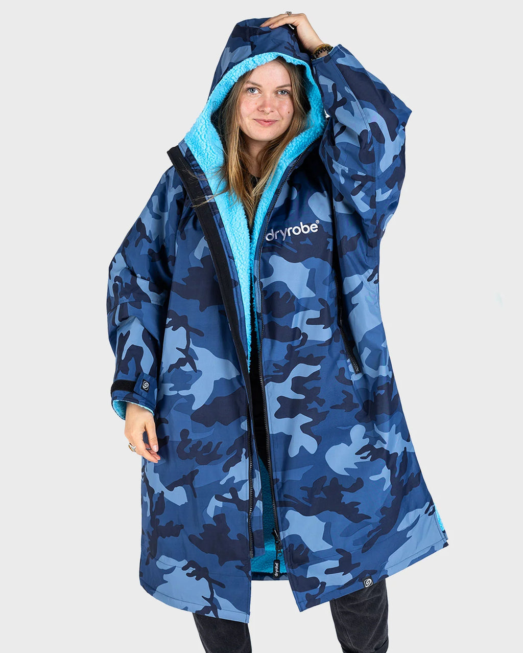 Blue Camo Blue Advance Changing Robe