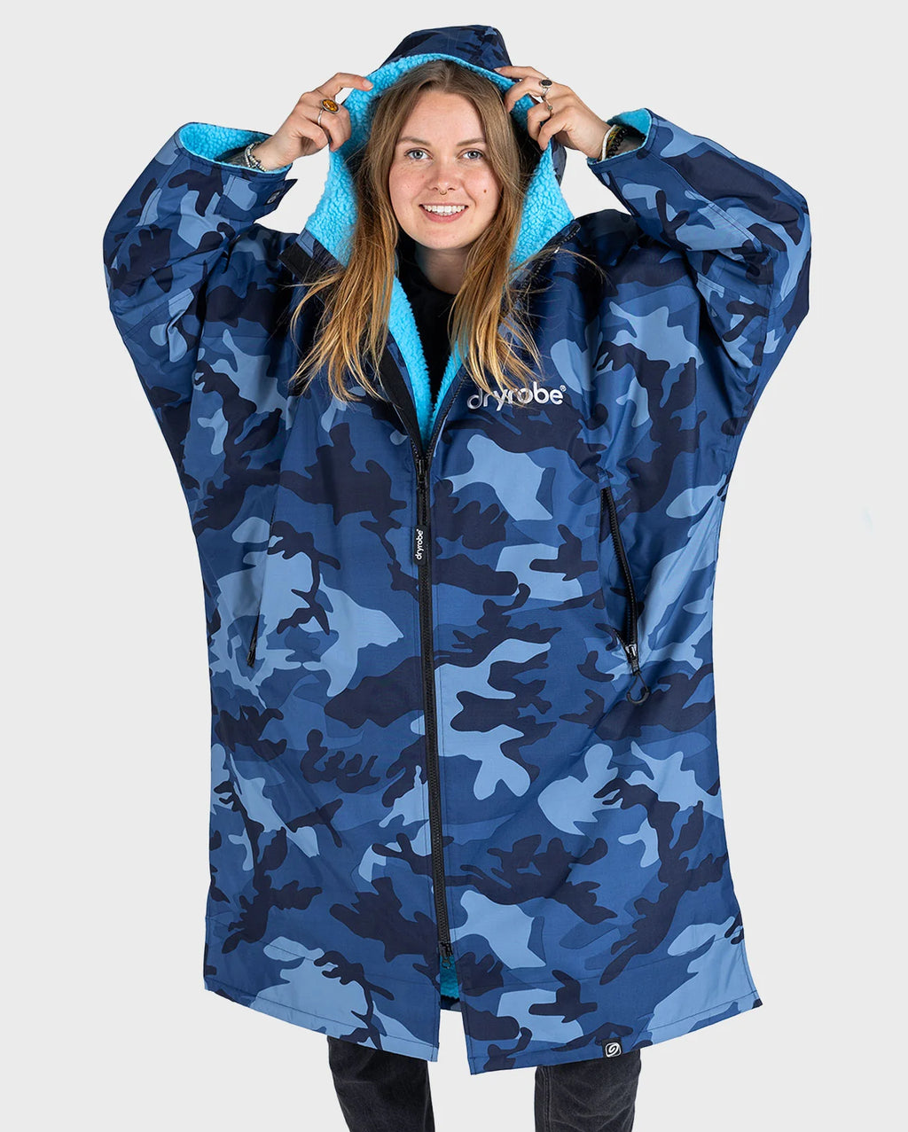 Blue Camo Blue Advance Changing Robe