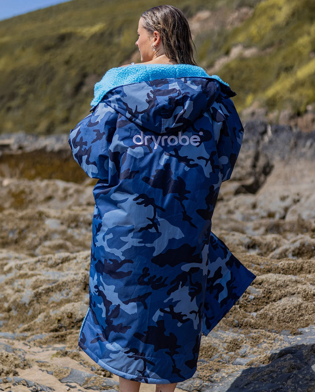 Blue Camo Blue Advance Changing Robe