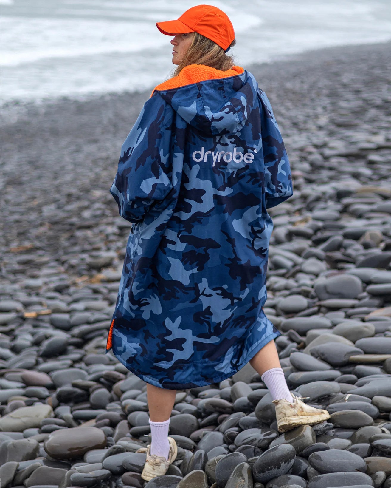 Blue Camo Orange Advance Changing Robe