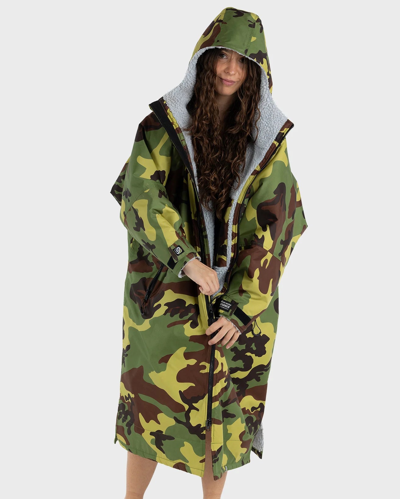 Camo Grey Advance Changing Robe