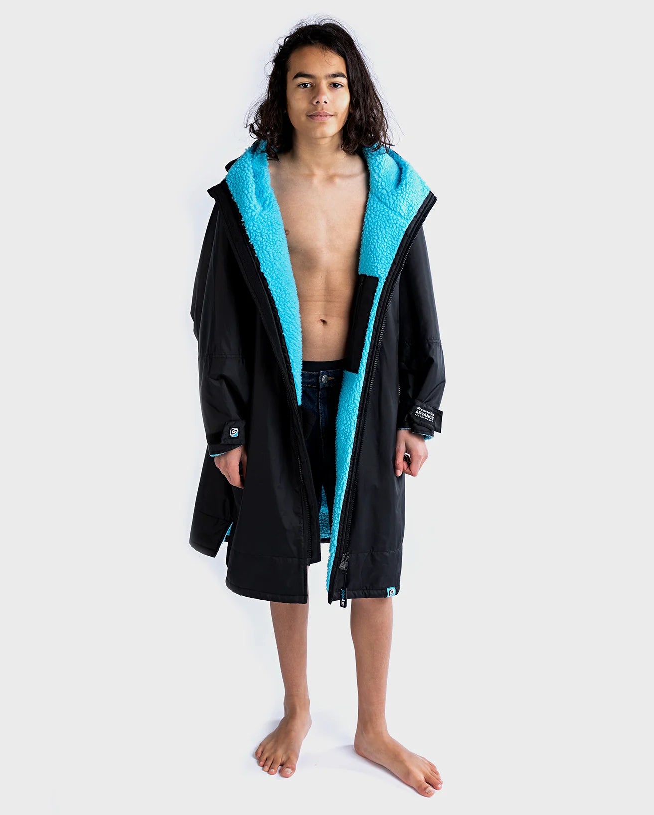 Black Blue Kids Advance Changing Robe