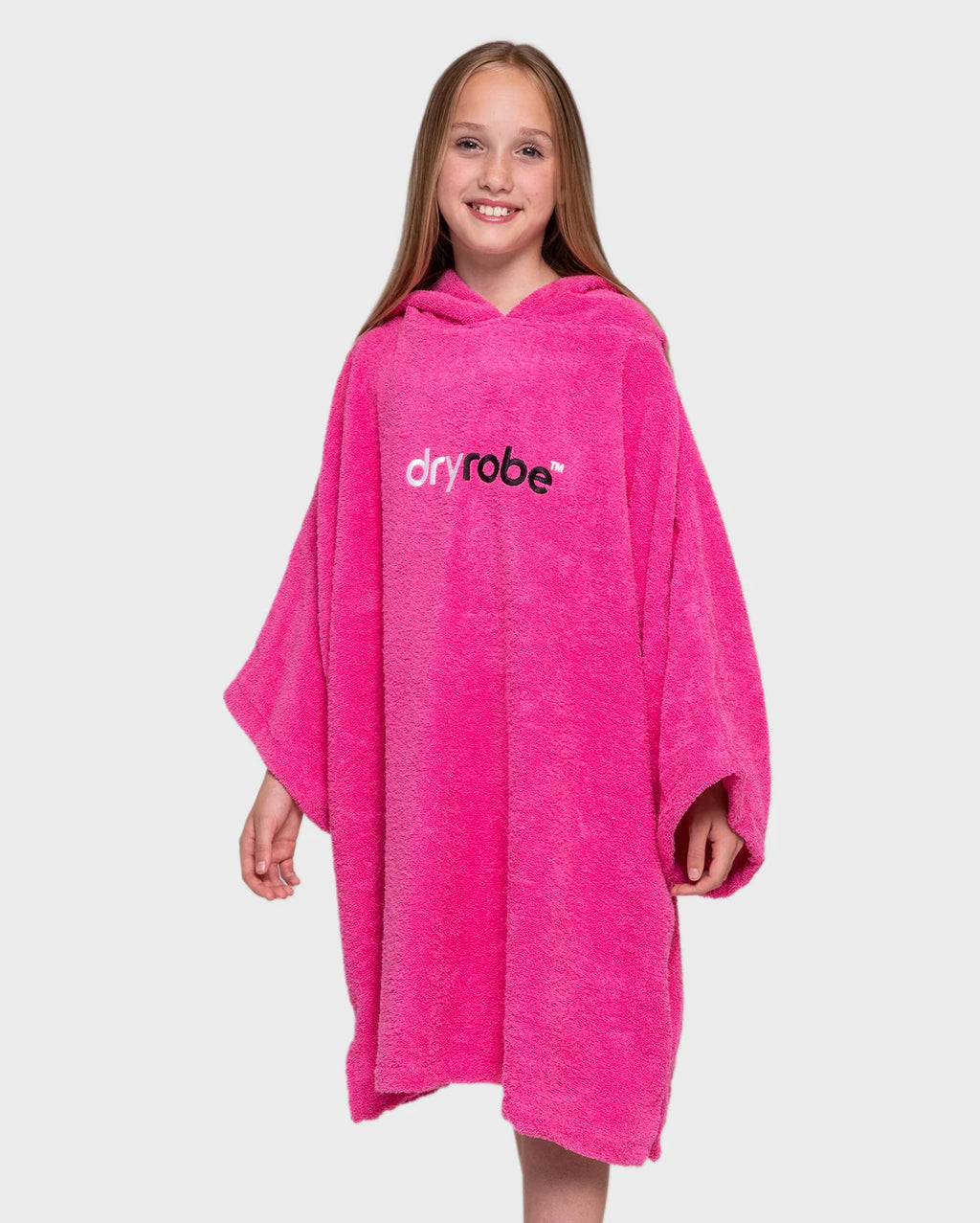 Pink Kids Organic Towel Changing Robe