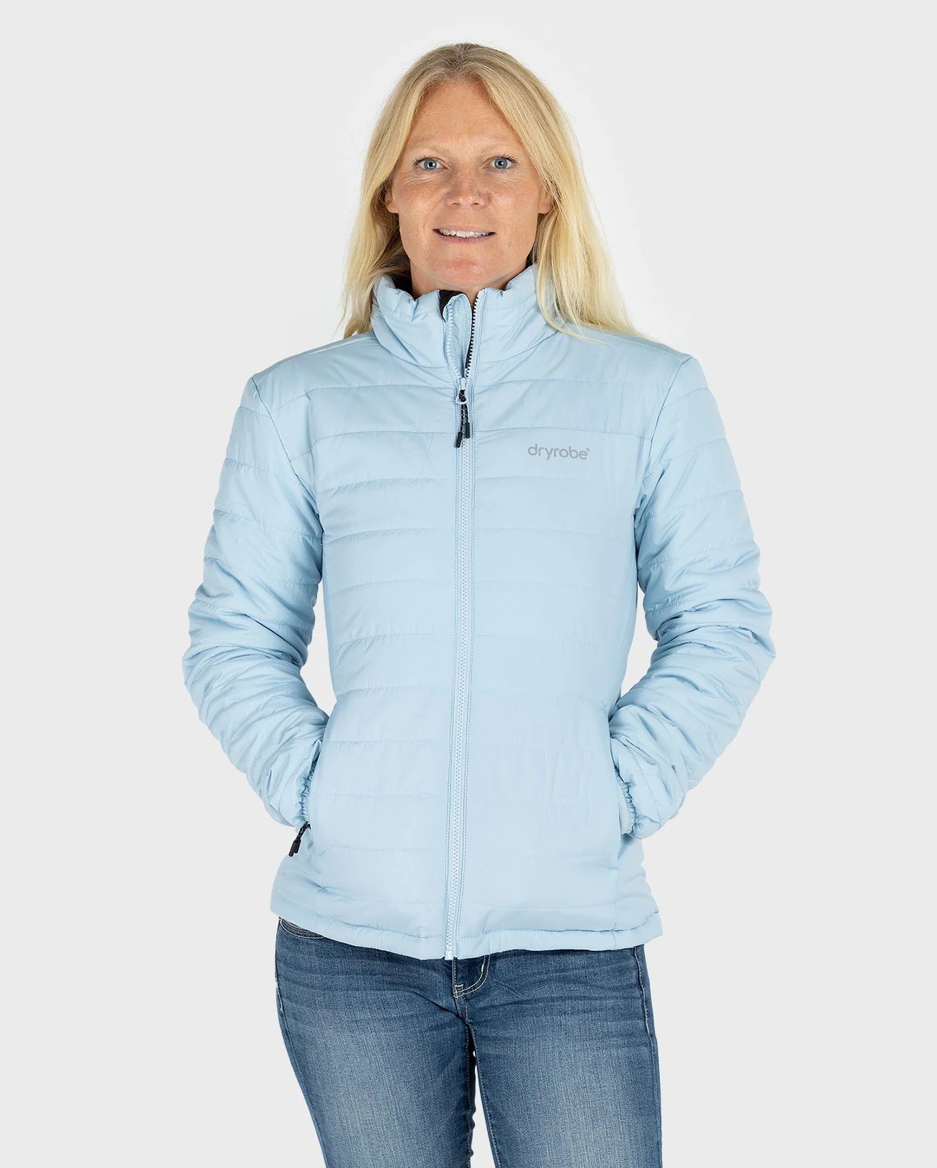Ice Blue Women's Light Weight Jacket