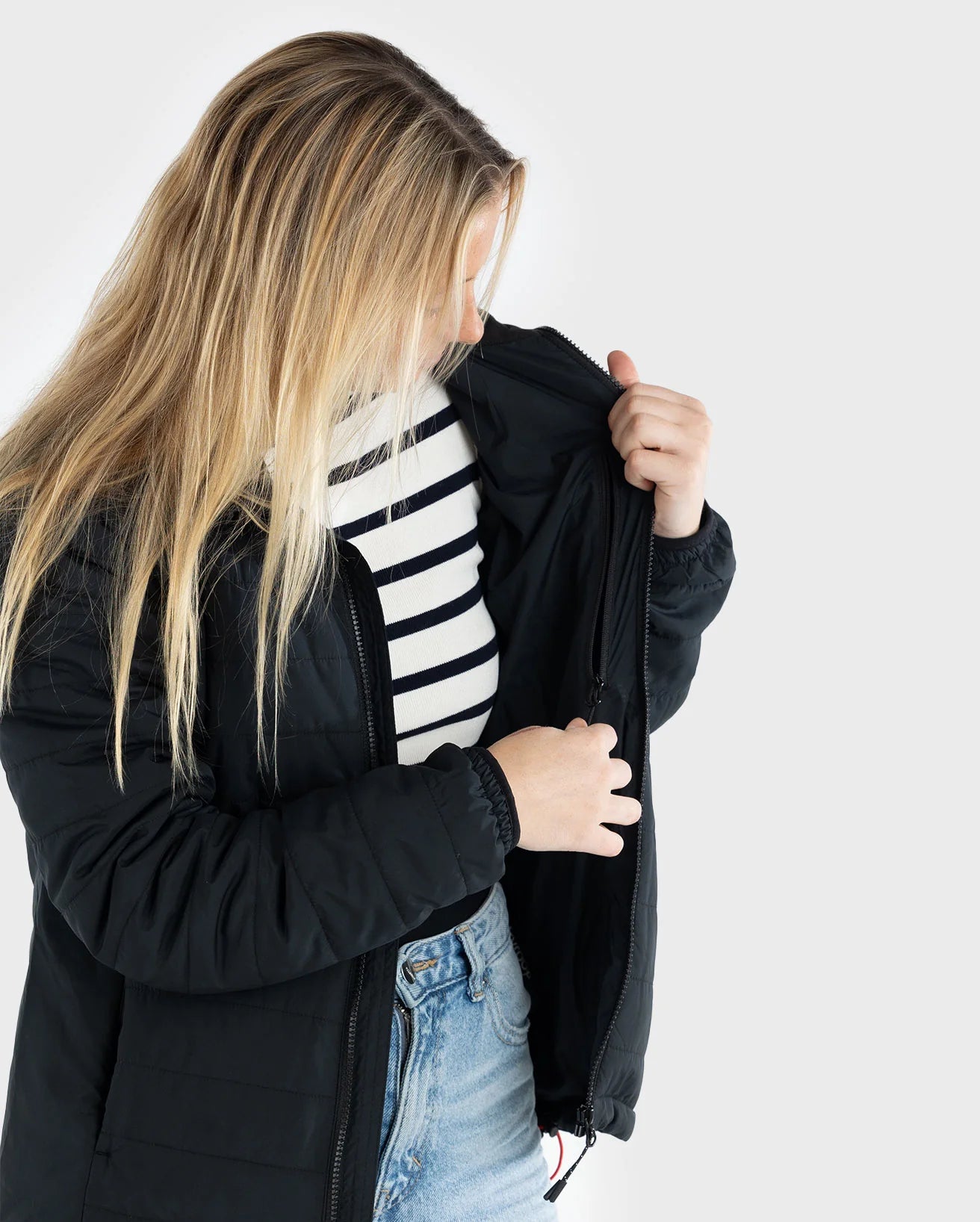 Black Women's Light Weight Jacket