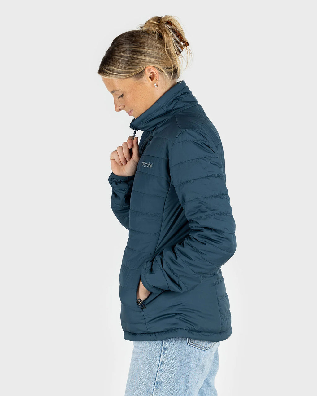 Deep Sea Blue Women's Light Weight Jacket