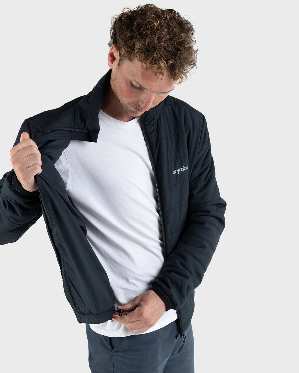 Black Men's Light Weight Jacket