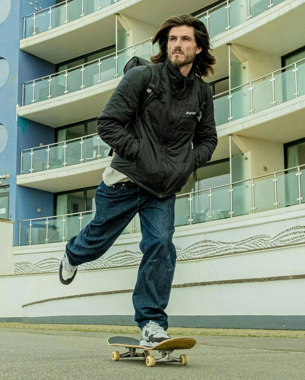 Black Men's Light Weight Jacket