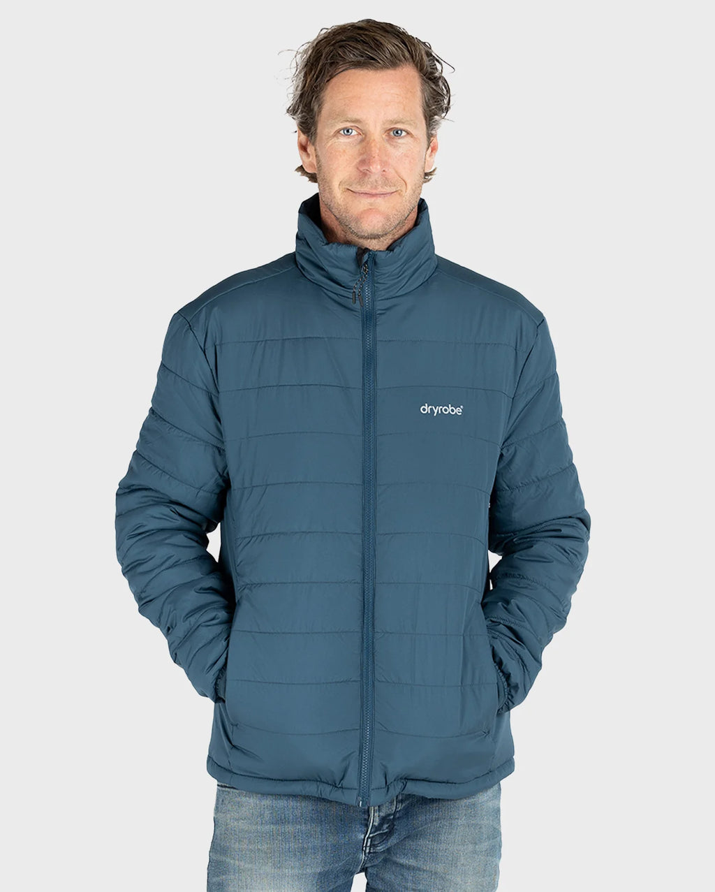 Deep Sea Blue Men's Light Weight Jacket