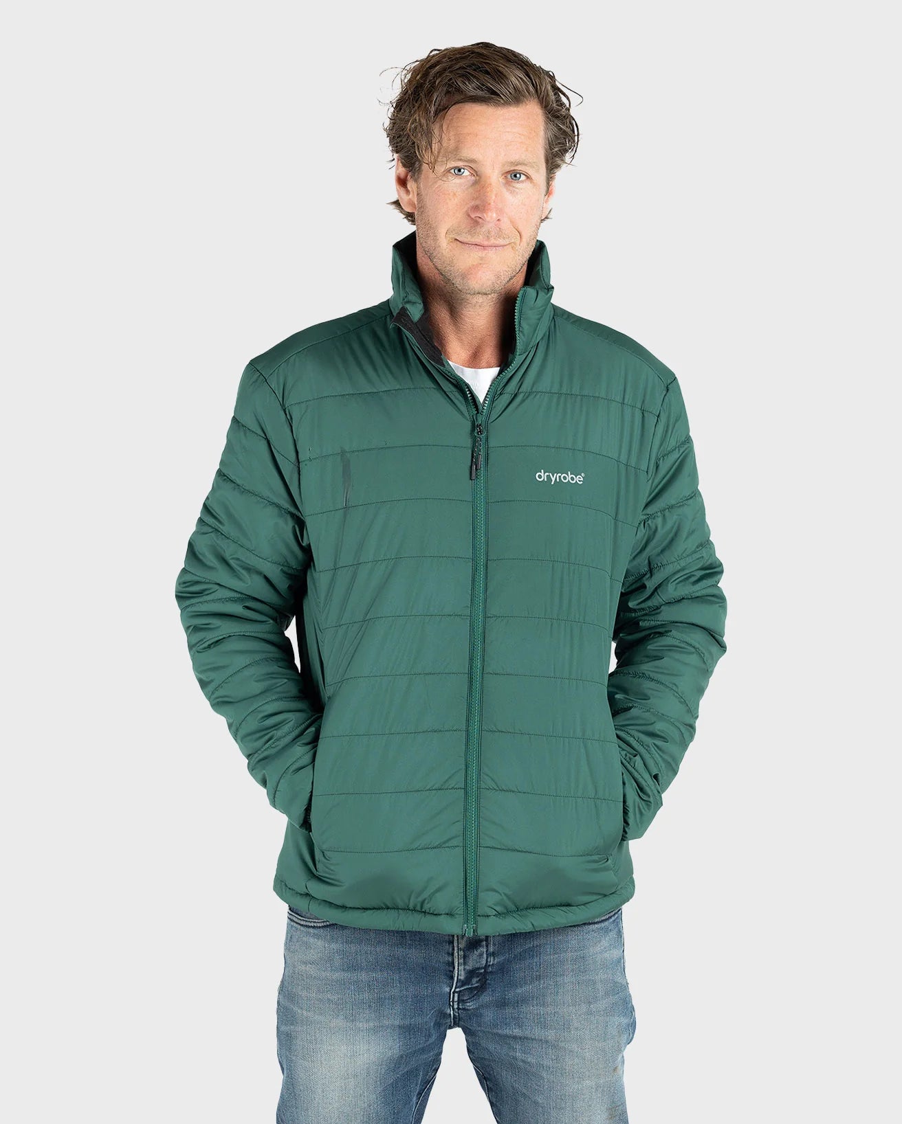 Hunter Green Men's Light Weight Jacket