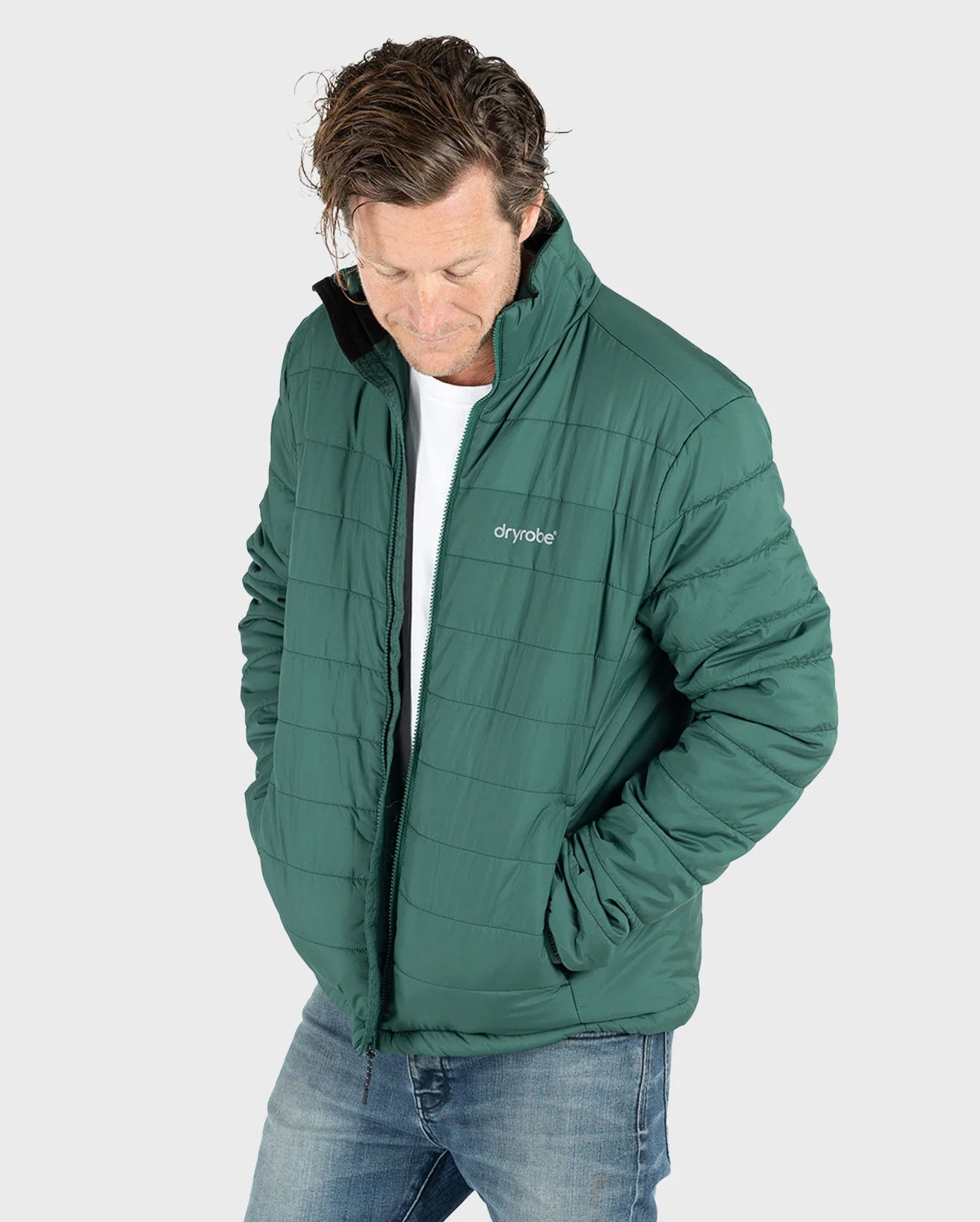 Hunter Green Men's Light Weight Jacket