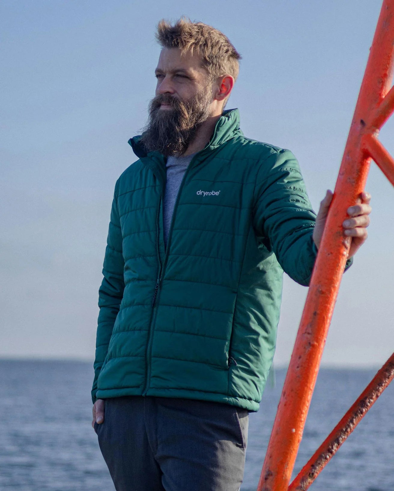 Hunter Green Men's Light Weight Jacket