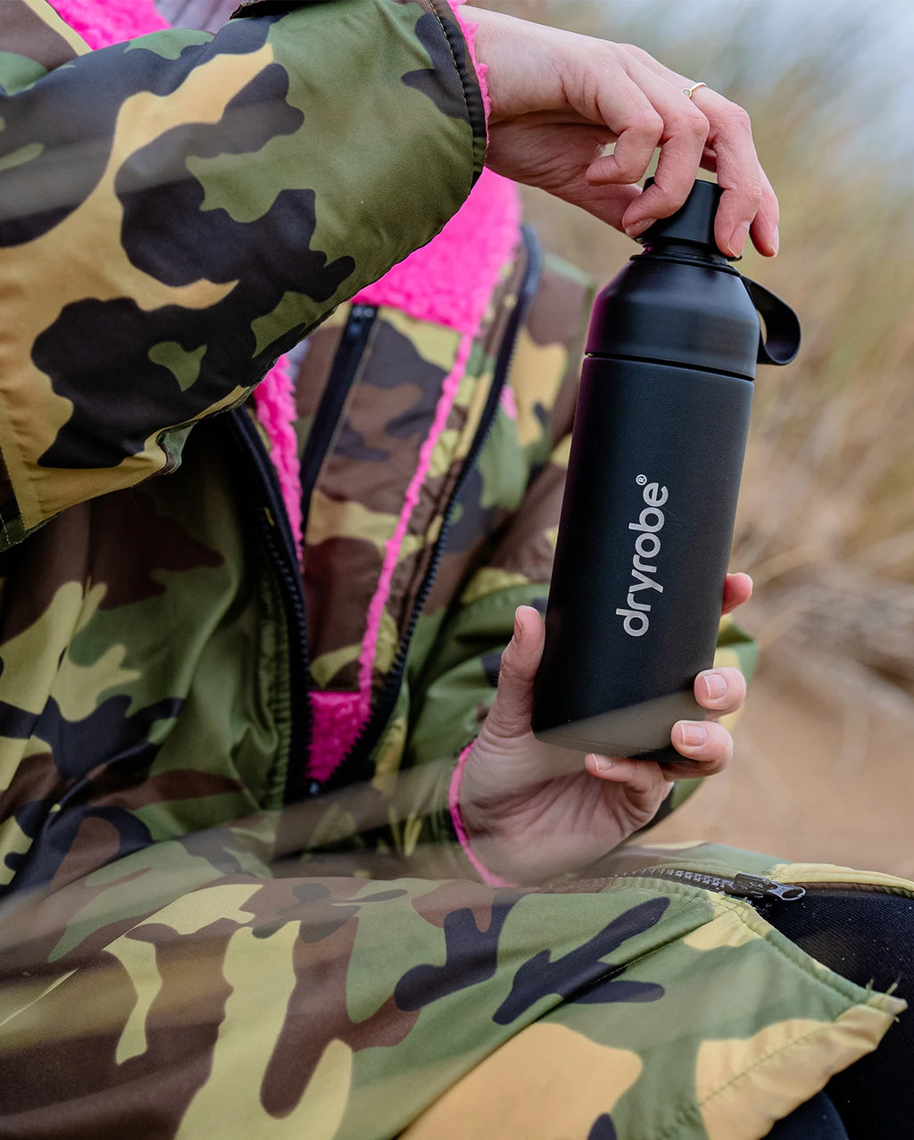 Ocean Bottle Black Water Bottle